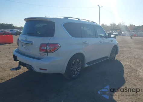 2019 Nissan Armada Platinum from USA, damaged, VIN JN8AY2NE0K9756203